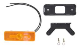 WAŚ Lampa Gabarit Dreapta/Stanga Forma: Dreptunghiular Portocaliu Led Inaltime 36mm Latime 103mm Adancime 18mm (2033 W254)