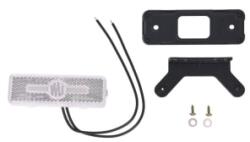 WAŚ Lampa Gabarit Dreapta/Stanga Forma: Dreptunghiular Alb Led Inaltime 36mm Latime 103mm Adancime 18mm Atirna/Suprafata (2035 W254)