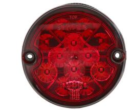 SERTPLAS Lampa Dreapta/Stanga (led 12/24v cu Lumini Frana Lumini Parcare/Pozitie Negru in Relief Conector: 3pin Fi95mm) Mercedes (0392LUK-1)