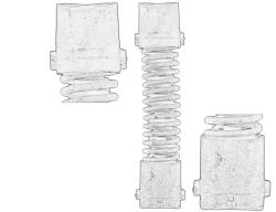 Iveco Amortizor Capota 5801604504 (5801604504)