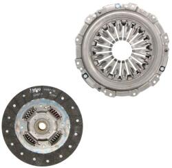 VALEO Kit Ambreiaj (cu Disc Ambreiaj si Placa de Presiune fara Cilindru cu Ambreiaj Central 215mm) Dacia Dokker Duster Logan (VAL826553)