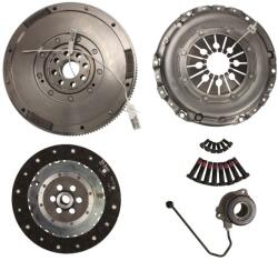 VALEO Kit Set de Ambreiaj cu Rulment si Volant cu Masa Dubla (240mm) Chevrolet Cruze Trax Opel Astra J Astra J Gtc Corsa D (VAL837408)