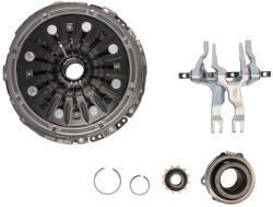 VALEO Kit Ambreiaj cu Placa Dubla cu Rulment (cu Maneta Cilindrului cu Ambreiaj Sclav 220mm) Hyundai I20 Active I20 Ii I30 (VAL855102)