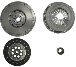 VALEO Kit Set de Ambreiaj cu Rulment si Volant cu Masa Dubla (cu Șuruburi: Nu 267mm) Land Rover Defender 2.5d 08.90-02.16 (VAL837071)