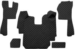 F-CORE Covorase Auto pe Intregul Etaj Eco-leather Q (material - Piele Matlasată Eko Transmisie Automata) Scania R I 03.04-09.22 (F-COREFL03BLACK)