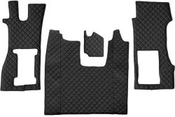 F-CORE Covorase Auto pe Intregul Etaj Scaun Pneumatic pentru Pasageri Eco-leather Q (material - Piele Matlasată Eko) Scania R (F-COREFL37BLACK)