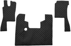 F-CORE Covorase Auto pe Intregul Etaj Eco-leather Q (material - Piele Matlasată Eko pentru Transmisie Manuala) Scania 4 (F-COREFL18BLACK)