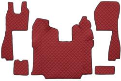 F-CORE Covorase Auto pe Intregul Etaj Eco-leather Q (material - Piele Matlasată Eko Scaune Standard - Nu Recaro Transmisie (F-COREFL10RED)