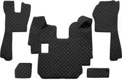 F-CORE Covorase Auto pe Intregul Etaj Eco-leather Q (material - Piele Matlasată Eko pentru Transmisie Manuala) Scania R I (F-COREFL11BLACK)