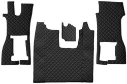 F-CORE Covorase Auto pe Intregul Etaj Scaun Pasager Convertibil Eco-leather Q (material - Piele Matlasată Eko) Scania R Ii (F-COREFL36BLACK)