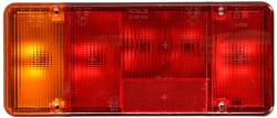 DT SPARE PARTS Lampa Spate Stanga (12/24v cu Semnalizare Lampa Anti-ceata cu Lumini Frana Lumini Parcare/Pozitie Reflector Conector (7.25203-2)