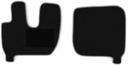 F-CORE Covorase Auto F-core Sofer + Pasager2 Szt. (velours Gri Cabina Larga Spatiu Activ) Iveco Stralis I 02.02 (F-COREMT12GRAY)