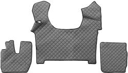 F-CORE Covorase Auto pe Intregul Etaj Eco-leather Q (material - Piele Matlasată Eko Transmisie Automata) Iveco S-way 07.19 (F-COREFL64GRAY)