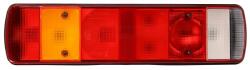 DT SPARE PARTS Lampa Spate Stanga (p21w 24v cu Iluminare Numar de Inmatriculare Reflector Garda Laterala Conector: Amp 7pin Baioneta (2.24401-2)