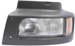 TRUCKLIGHT Far Stanga (h1/P21W/W5W Manual fara Motoras cu Semnalizare Culoare Insert: Argintiu Culoare Semnalizator: Portocaliu (HL-RV008L)