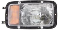 TRUCKLIGHT Far Dreapta h4/P21W/T4W Manual fara Motoras Culoare Insert: Argintiu Culoare Semnalizator: Portocaliu Mercedes Mk Sk (HL-ME014R)