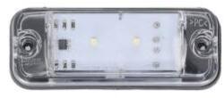 TRUCKLIGHT Lampa Gabarit Dreapta/Stanga Transparent Led Inaltime 40mm Latime 100mm Adancime 40mm Bolt/Fixare Orizontala/Pentru (SM-DA005)