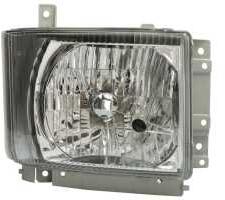 TRUCKLIGHT Far Dreapta h4/W5W Manual Culoare Insert: Cromat Isuzu N 6th Generation 09.08 (HL-IS002R)