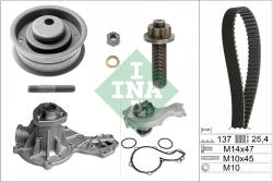 INA Kit Set Distributie (curea + Intinzator + Pompa de Apa) Audi 80 B3 80 B4 Seat Cordoba Cordoba Vario Ibiza Ii Toledo I (530000330)