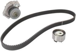 HEPU Kit Set Distributie (curea + Intinzator + Pompa de Apa) Alfa Romeo Mito Audi A6 C7 Fiat 500 500 C 500l Doblo Fiorino (HEPPK12011)