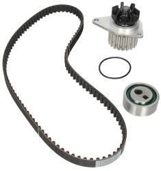 CONTITECH Kit Set Distributie (curea + Intinzator + Pompa de Apa) Citroen Ax Berlingo Bx C15 Saxo Xsara Xsara Picasso Zx Peugeot (CT607WP1)