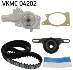 SKF Kit Set Distributie (curea + Intinzator + Pompa de Apa) Ford Escort V Escort V Express Escort Vi Fiesta Iii Orion Iii (VKMC04202)