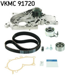 SKF Kit Set Distributie (curea + Intinzator + Pompa de Apa) Toyota Avensis Caldina Camry Carina E Vi Carina Ii Carina Iii (VKMC91720)