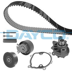 DAYCO Kit Set Distributie (curea + Intinzator + Pompa de Apa) Opel Movano a Vivaro a Renault Avantime Espace Iii Espace Iv (DAYKTBWP5710)