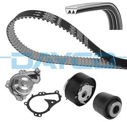 DAYCO Kit Set Distributie (curea + Intinzator + Pompa de Apa) Ds Ds 3 Ds 4 Citroen Berlingo Multispace C3 Aircross Ii C3 Ii (DAYKBIOWP150)