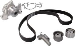GATES Kit Set Distributie (curea + Intinzator + Pompa de Apa) Hyundai Coupe Ii Highway Santa Fé I Sonata Iv Tiburon Tucson Xg (GATKP25555XS)