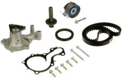 GATES Kit Set Distributie (curea + Intinzator + Pompa de Apa) Ford C-max Ii Ecosport Fiesta Vii Focus Iii Grand C-max Mondeo (GATKP1T376HOB)