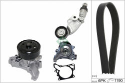 INA Kit cu Curele Trapezoidale Multiple (role Și Pompă de Apă) Mazda 3 6 Cx-5 2.2d 04.12- MAZDA 3/6/CX-5 (529011930)