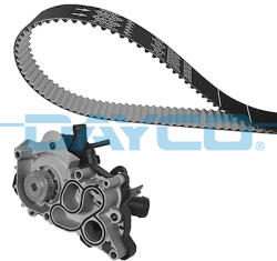 DAYCO Kit Set de Distributie Curea si Pompa de Apa Audi A1 A3 A4 B9 A5 Q2 Q3 Cupra Formentor Leon Leon Sportstourer Seat (DAYKTBWP12120)