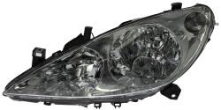 DEPO Far Stanga (h1/H7 Electric cu Motor Culoare Insert: Negru) Peugeot 307 08.00-04.12 PEUGEOT 307 (550-1128L-LDEMF)