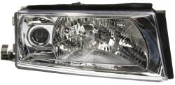 TYC Far Dreapta (h3/H4 Electric cu Motor Culoare Insert: Cromat) Skoda Octavia I 08.00-12.10 SKODA OCTAVIA 1 (TYC20-6231-05-2)