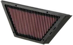 K&N Filtru Aer cu Durabilitate Ridicata pentru a Creste Fluxul de Aer, Puterea si Cuplul Kawasaki Gtr Zx-12r Zx-14r Zzr (KA-1406)