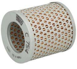 MANN-FILTER Filtru Aer 70x65x38 Deutz Fahr 230 250 8.30 Rietschle Zaf 13 - 54 M3/H DEUTZ FAHR 230/250 RIETSCHLE ZAF 13 - 54 m3 (C75/4)