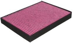 K&N Filtru Habitaclu cu Carbon Activ (latime218mm Lungime277mm Inaltime34mm) 1buc Audi Q7 Porsche Cayenne 1.9d-electric (DVF5009)