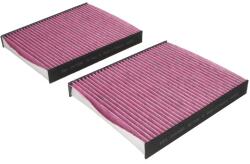 K&N Filtru Habitaclu cu Carbon Activ (latime206mm Lungime245mm Inaltime30mm) 2buc Mercedes 123 (w123) Bmw 5 (f10) 1.6-6.75 (DVF5080)