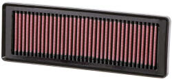 K&N Filtru de Aer Sport Lungime Exterioara: 283mm Latime Exterioara: 98mm Inaltime: 25mm Forma: Panou Fiat 500 500 C (33-2931)