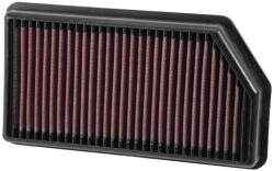 K&N Filtru de Aer Sport Lungime Exterioara: 267mm Latime Exterioara: 144mm Inaltime: 37mm Forma: Panou Hyundai I30 1.0-1.6d (33-3008)