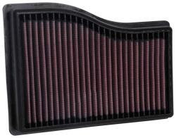 K&N Filtru de Aer Sport Lungime Exterioara: 254mm Latime Exterioara: 186mm Inaltime: 38mm Forma: Panou Mercedes a (v177 (33-3132)
