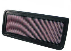 K&N Filtru de Aer Sport Lungime Exterioara: 371mm Latime Exterioara: 159mm Inaltime: 25mm Forma: Panou Patrat Lexus Rx 3.3h (33-2344)