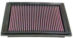 K&N Filtru de Aer Sport Lungime Exterioara: 238mm Latime Exterioara: 179mm Inaltime: 24mm Forma: Panou Ds Ds 3 / Ds 3 (33-2305)