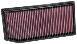 K&N Filtru de Aer Sport Lungime Exterioara: 357mm Latime Exterioara: 176mm Inaltime: 29mm Forma: Panou Mercedes C (a205 (33-3142)