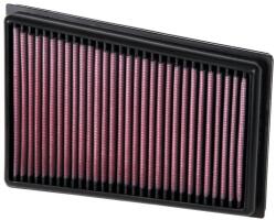 K&N Filtru de Aer Sport Lungime Exterioara: 230mm Latime Exterioara: 164mm Inaltime: 29mm Forma: Panou Nissan Qashqai I (33-2944)