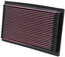 K&N Filtru de Aer Sport Lungime Exterioara: 306mm Latime Exterioara: 181mm Inaltime: 29mm Forma: Panou Audi 100 C3 1.6-2.9 (33-2029)