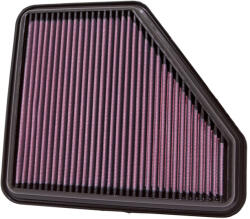 K&N Filtru de Aer Sport Lungime Exterioara: 270mm Latime Exterioara: 235mm Inaltime: 29mm Forma: Panou Patrat Toyota Auris (33-2953)