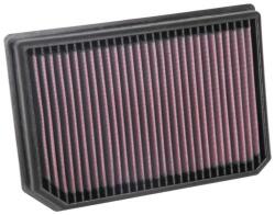 K&N Filtru de Aer Sport Lungime Exterioara: 273mm Latime Exterioara: 186mm Inaltime: 38mm Forma: Panou Mercedes a (v177 (33-3133)