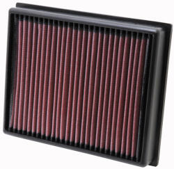 K&N Filtru de Aer Sport Lungime Exterioara: 238mm Latime Exterioara: 195mm Inaltime: 41mm Forma: Panou Land Rover Defender (33-2992)